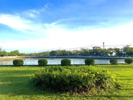 Hàng hiếm bán đất 2 mặt tiền tuyến đường huyết mạch hồ sinh tháii trảng kèo tại hội an (ms492)