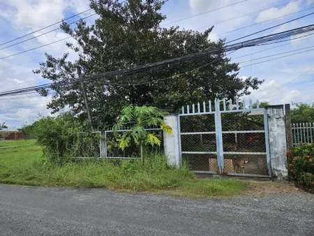 Bán lô đất thổ cư 877,9m2 mặt tiền đường nguyễn trần văn ngà, xã an vĩnh ngãi, tp.tân an, long an