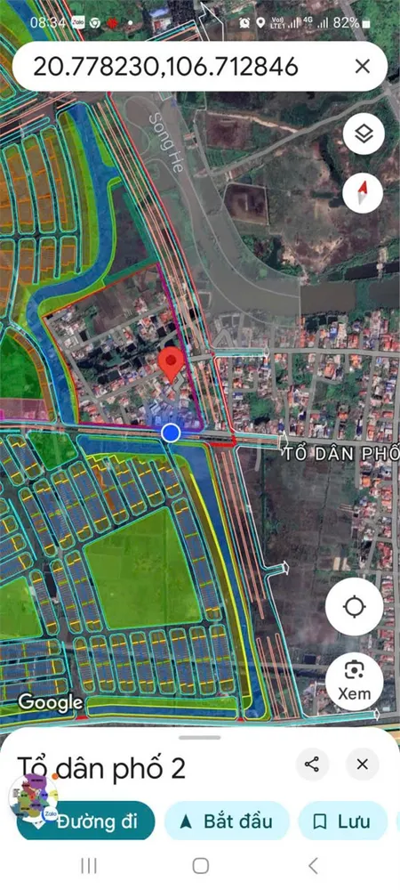 ĐẤT HIẾM GẦN VINHOMES DƯƠNG KINH – GIÁ CHỈ 2,X TỶ  ZALO 0567 222 555