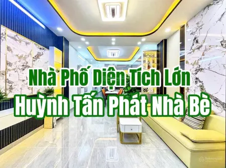 Chính chủ bán nhà phố full nội thất huỳnh tấn phát nhà bè shr dt 4x19m giá 3 tỷ 980 triệu tl