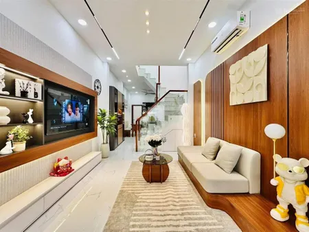 Chốt ngay căn nhà full nội thất 59.2m2 ngay vạn kiếp, bình thạnh. giá 3 tỷ 810, hẻm thông
