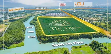 Nhà liền kề vườn oasis riverside đường vành đai 4 bến cát bình dương tp hồ chí minh