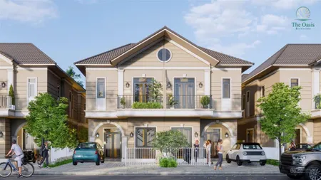 Biệt thự oasis riverside 120m2 giá f0 3ty6 bến cát, bình dương, hcm