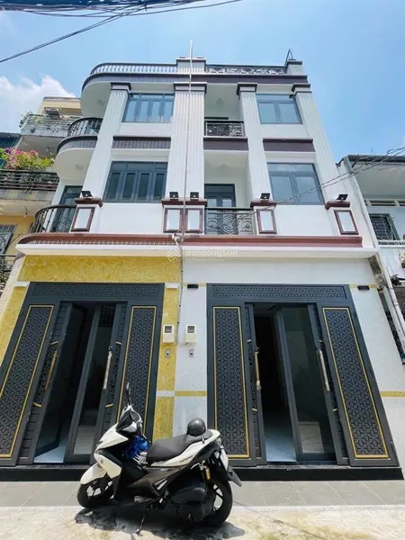 Hot hẻm xe hơi btct 4 tầng nhà mới vào ở ngay