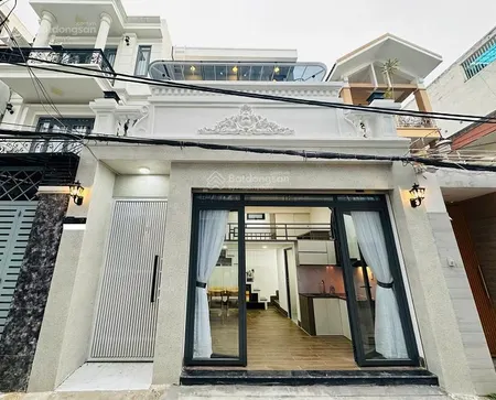 Bán chdv hxh lê văn thọ, p11, gò vấp, 128m2, 3 tầng, ngang 6,1m, dòng tiền 6%/năm