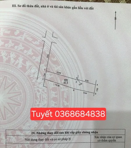Bán đất 82.3m² ngang 3.5m giá 6 tỷ Xã Đông Anh