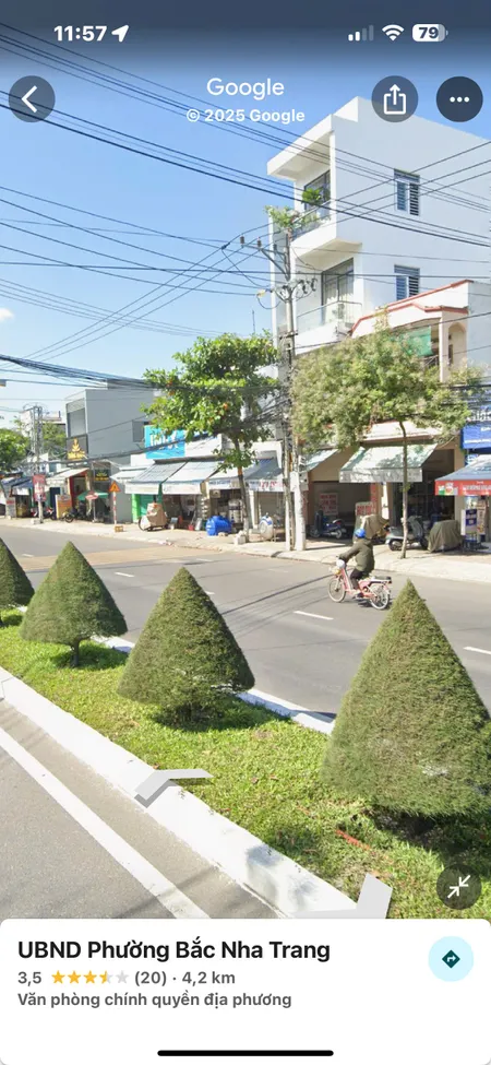 BÁN ĐẤT TẶNG NHÀ MẶT TIỀN ĐƯỜNG 2/4, BẮC NHA TRANG.