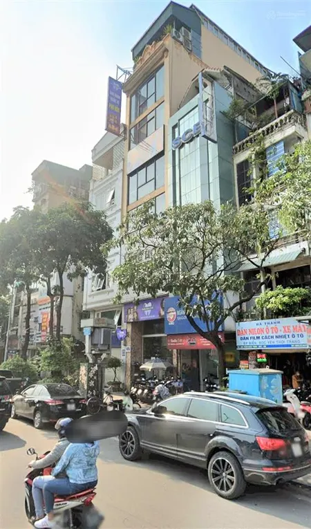 Bán nhà mặt phố trần khát chân giao phố huế 170m, mặt tiền 7m bán 100 tỷ. nhà 1 mặt phố 1 mặt ngõ