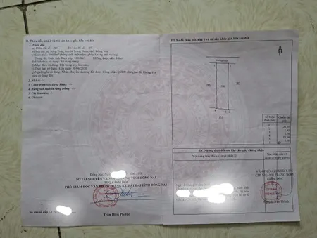Bán đất 100m² giá 850 triệu Xã Trảng Bom