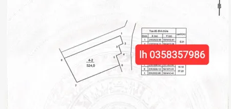 Bán đất 524m² ngang 16.10m giá 12 tỷ Xã Sóc Sơn