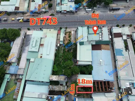 Hạ 300tr bán nhanh lô đất kdc ngay chợ thàng nam an phú tp hcm