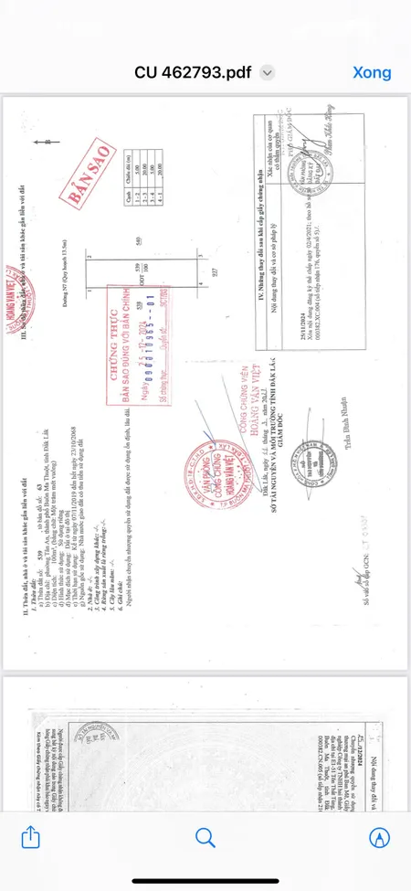 Bán đất 100m² giá 3.45 tỷ Phường Tân An