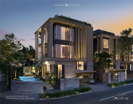 Khu Dinh Thự ĐỒI THÔNG đầu tiên mang phong cách Châu Âu có mặt tại TP Mới Bình Dương.chủ đầu tư Capitaland, giá chỉ từ 108 triệu/m2