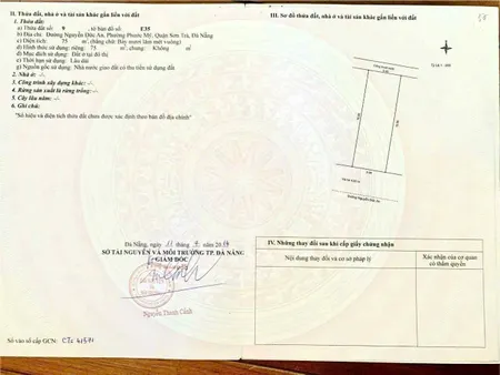 BÁN LÔ ĐẤT ĐÔI ĐẸP HIẾM CÓ ĐƯỜNG NGUYỄN ĐỨC AN, MÂN THÁI, SƠN TRÀ TP. ĐÀ NẴNG