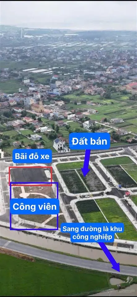Bán lô đất sát khu công nghiệp vsip gần trung tâm quảng trường biển giá 10tr/m2
