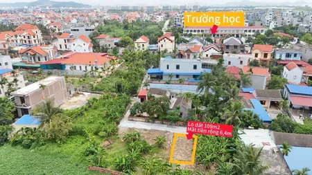 Bán đất 109,5m² ngang 6,4m giá 2 tỷ Phường Thủy Nguyên( Dương Quan). liên hệ 0362558882