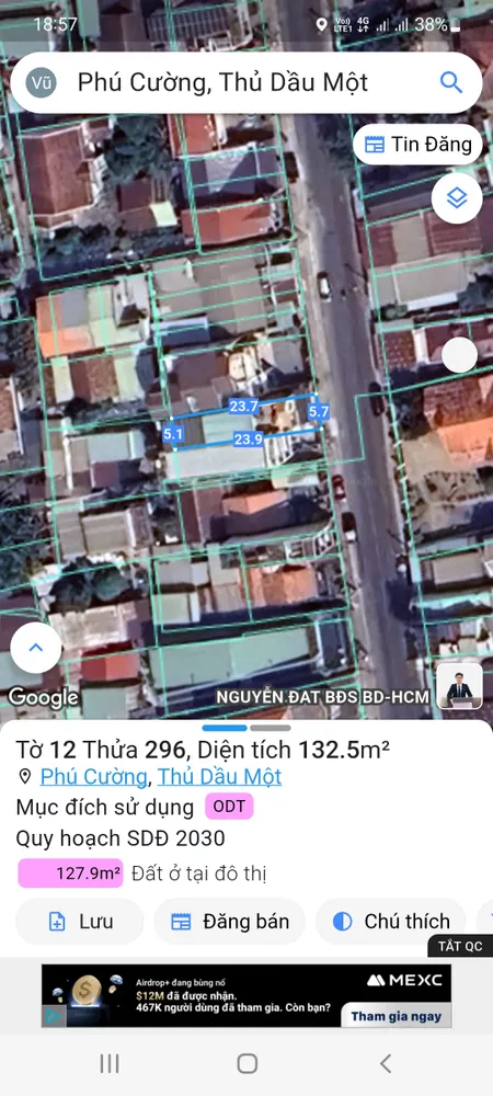 Nhà Đất Phú Cường Thủ Dầu Một Bình Dương