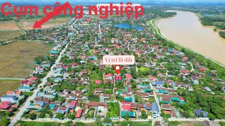 Đất Xuân Hồng Thọ Xuân, cạnh cụm công nghiệp 20ha, giá từ 450 Trd/lô