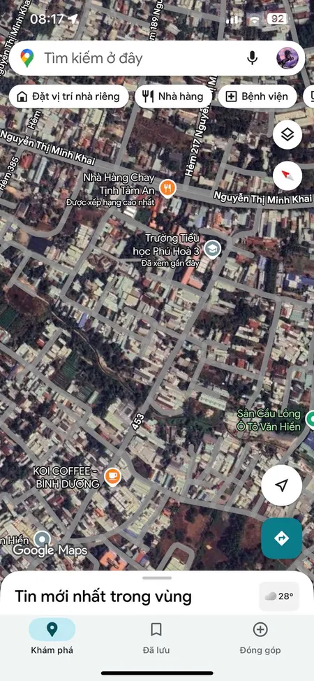 Đất Khu 8 Phú Hoà cũ (phường Bình Dương-TP.HCM) sót 2 lô đường oto thông xây nhà bao đẹp giá êm