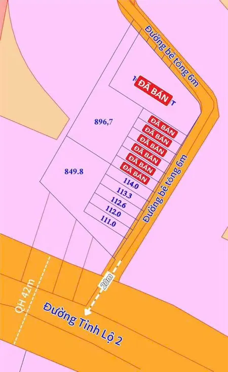 Bán đất 120,4m² ngang 5m giá 380 triệu Xã Khánh Vĩnh