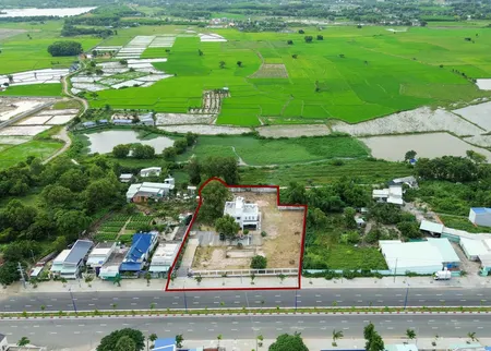 BÁN BIỆT THỰ biển 4330m2 PHƯỚC HẢI MT 54m VIEW NÚI, RUỘNG & BIỂN