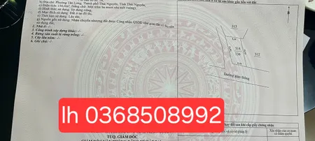 Bán đất 136m² ngang 8,5m giá 1.85 tỷ Phường Quan Triều