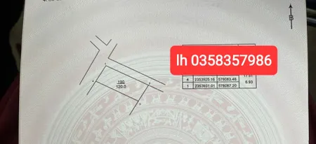 Bán đất 120m² ngang 6.97m giá 2.88 tỷ Xã Kim Anh