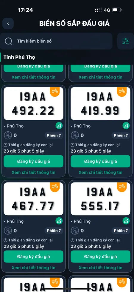 Bán đất 7470m² giá 1 tỷ Xã Nhu Gia