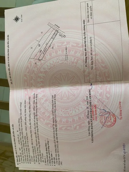 7 Lô hướng Đông Nam, thế cao nhìn ra Ql20
Chỉ 300/m ngang sẵn 100tc mỗi lô