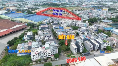 Bán gấp lô đất mặt tiền trục chính ngay cổng kdc an phú 17