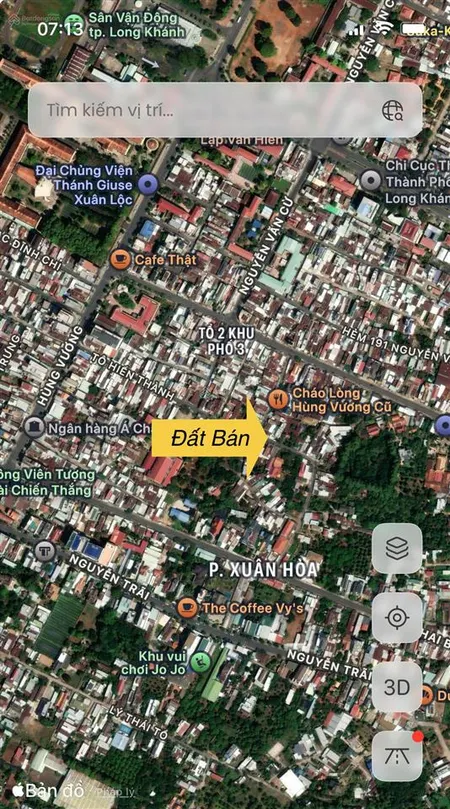 Bán đất mặt tiền đường tô hiến thành, phường long khánh