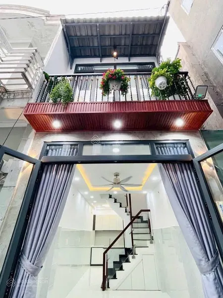 Nhà rẻ đúc bê tông hẻm 3,5 mét 2 tầng đs 59 gần đường phạm văn chiêu 3,15 tỷ