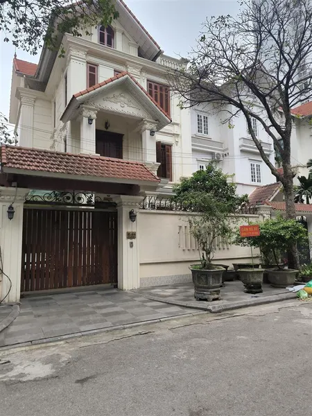 Cực rẻ, bán biệt thự kđt mỹ đình 1 hàm nghi nam từ liêm 210m2 x 4 tầng mt 10m 50 tỷ thương lượng