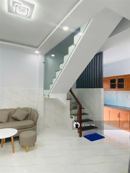 Bán nhà mới 100% hẻm 749 huỳnh tấn phát, p. phú thuận, q7. ô tô đậu cách nhà 10m. giá 1,65 tỷ tl