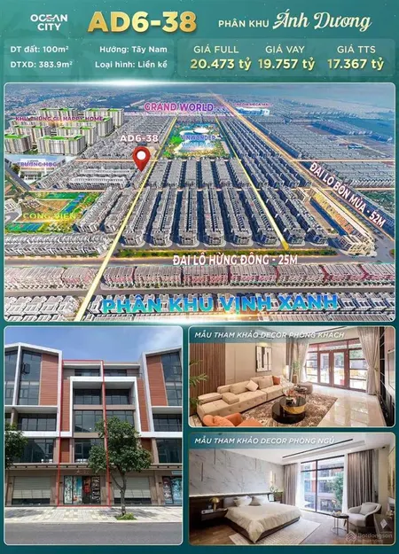 Shophouse ánh dương 6 kinh doanh cho giới tinh hoa từ fullton và đảo vịnh xanh