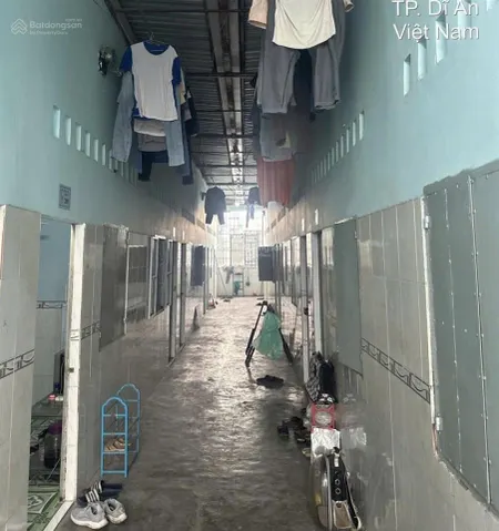 Bán dãy trọ kinh doanh mặt tiền đường số 7 tđc, dĩ an dt 489.1m2, giá 23 tỷ có thương lượng