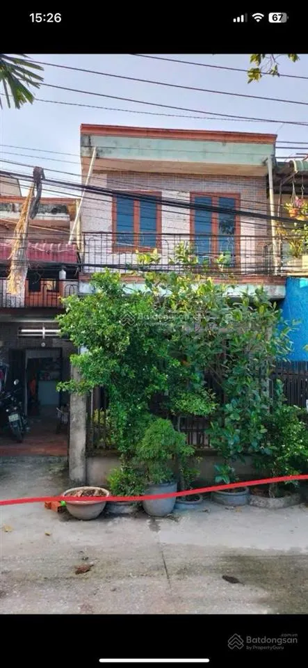 Nhà cũ trệt lầu cách tô vĩnh diện 30m ngang 6.9m