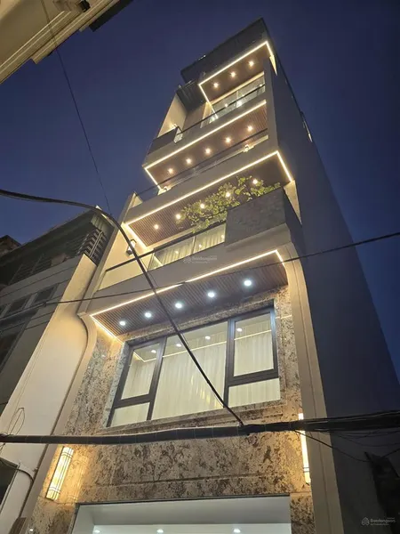 Bán nhà khu 918 phúc đồng, oto tránh, 85m2, 8 tầng thang máy, full nội thất nhập khẩu