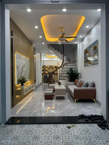 Hiếm! 8 tỷ hơn, bán nhà phú thượng, tây hồ a 48m2 ô tô đỗ cửa 5 tầng dân xây ngõ nông