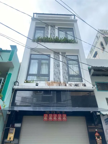Gần đầm sen! nhà mới đẹp 4 tấm hẻm 6m hồng bàng p1. dt (3,8x14)m giá 8,5 tỷ(tl)