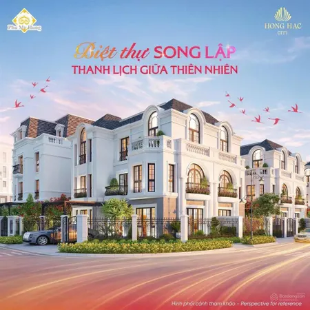 Bán biệt thự song lập hồng hạc city giá cđt phú mỹ hưng chỉ 22,5tỷ, 180m2,4pn, 4wc trả dài đến 2027