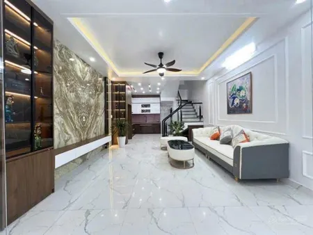 Ngãi cầu an khánh nhà đẹp long lanh, lô góc thoáng sáng, ô tô đỗ cửa, 10m ra phố 34m2 5 tầng