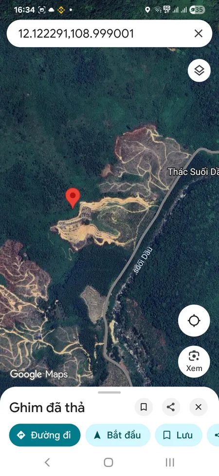 Bán 18ha đất RSX gần khu du lịch Kong Forest Hòn Bà Cam Lâm Khánh Hòa