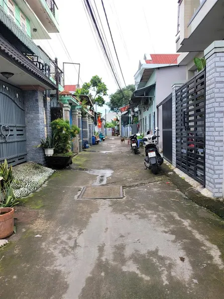 Bán nhà hẻm nguyễn thái học, p. tân đông hiệp gần chợ dĩ an 1, nhà cấp 4 (6x27.6m)