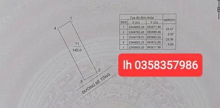 Bán đất 140m² ngang 6m giá 5.32 tỷ Xã Sóc Sơn