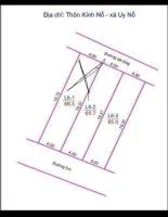 Bán đất thổ cư tại thôn kính nỗ 2 mặt đường
