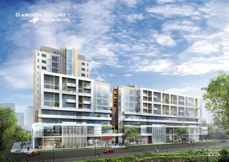 Tin thật 100% không ảo bán căn hộ garden court 1 pmh, q7, dt 141m2, giá rẻ nhất 12.8 tỷ. view sông