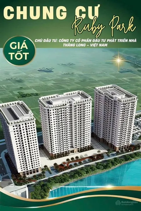 Em diệu cần bán gấp căn ruby park 68m2 đn ck13%, giá gốc cđt. rẻ nhất thị trường hiện tại
