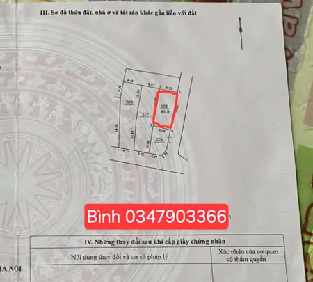 Bán đất 85.8m² ngang 14m giá 8 tỷ Xã Phúc Thịnh