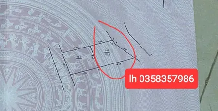 Bán đất 100m² ngang 8.87m giá 2.6 tỷ Xã Nội Bài